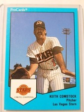 1989 ProCards Minor League Team Sets - Keith Comstock #14 Rare Unique Must Have  picture