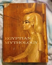 Vintage Egyptian Mythology Paul Hamlyn London HC DJ 1965 Illustrated picture