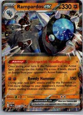 Rampardos ex 045/084 Pitch Black Double Rare NM Pokemon TCG picture