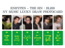 presale [ENHYPEN] THE SIN : BLISS NY MUSIC LUCKY DRAW PHOTOCARD picture