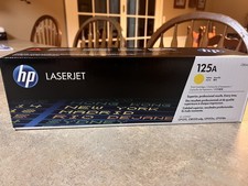 Laserjet 125A Print Cartridge Yellow CB542A picture