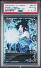 PSA 10 Naruto CCG/TCG - Sasuke Uchiha - PR068 Shonen Jump Promo Pop 13 GRAIL picture