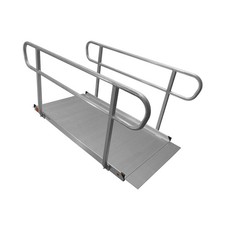 Titan Ramps 6' Wheelchair Entry Ramp with Handrails – 850 lb. Capacity picture