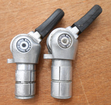 Vintage Shimano Dura Ace L-600 Bar End Control Friction Shifters Road Touring picture
