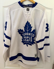 Reebok Toronto Maple Leafs Auston Matthews #34 White NHL Hockey Jersey S picture