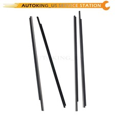 NEW 4PCS 7572033040 For Toyota Camry 1997-2001 Car Weatherstrip Window Seal picture