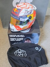 2019 Max Verstappen F1 Signed 1/2 Helmet Staff Edition Xmas Present picture