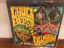 🎶 Chuck Berry Signed Autograph Live At Filmore Auditorium 🎶 picture