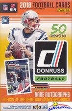 2018 Donruss Football HUGE 50 CARD Hanger Box Lamar Jackson/Josh Allen RC Year picture