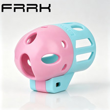 Resin Male Sissy Chastity Device Inverted Cage for Men Locking Belt with 9 Rings picture