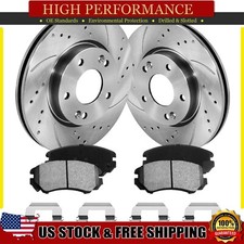 280mm Front Disc Rotors Brake Pads for Hyundai Sonata Tiburon Tucson Kia Optima picture