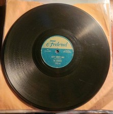 UNPLAYED 1951 The Dominoes SIXTY MINUTE MAN Federal 12022 78 RPM R&B Holy Grail picture