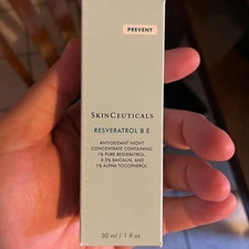 SKINCEUTICALS RESVERATROL B E  Antioxidant Night 1oz / 30ML  New In Box picture