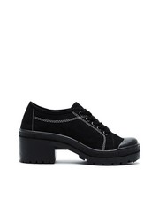 American Deadstock 90s Verse Lug-Sole Suede Sneakers - Black picture