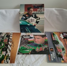 Set Of 4 Signed Photos Former Nascar Champion Bobby Labonte picture