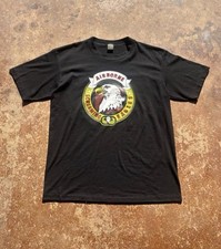 Vtg 80s Jerzees Airborne Screaming Eagles “Jump For It Tee” Tee Size M/L picture