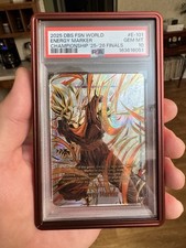 Vegito DBS World Championship '25-'26 Finals Energy Marker E-101 PSA 10 picture