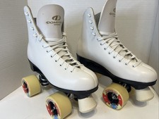 Dominion Marathon IV Leather Roller Skates WM Sz 8  Kryptonics Krypgrip Wheels picture