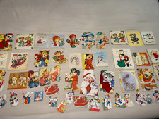 Vintage 1940S -1950s large lot Christmas Cards picture