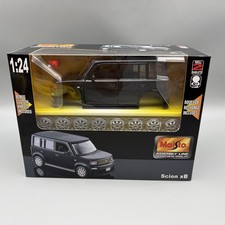 Vintage 2005 Maisto Scion XB 1/24 Scale Black Die Cast Model Assembly Line NEW picture