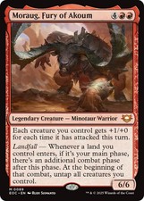 MTG Moraug, Fury of Akoum [Edge of Eternities Commander] Near Mint Magic picture