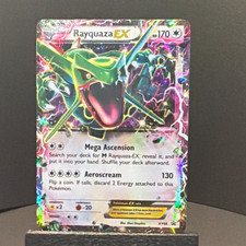 Pokemon TCG Rayquaza-EX XY66 XY Holo Promo English 2015 Dmg picture