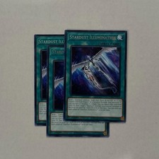 Yugioh 3x Stardust Illumination [MP22-EN152] Rare Near Mint 1st Edition YuGiOh picture