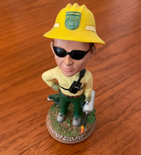 Firefighter bobblehead Florida Division of Forestry prescribed fire alligator picture