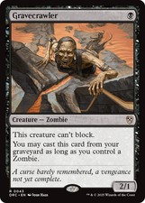 MTG Gravecrawler [Aetherdrift Commander] Near Mint Magic picture
