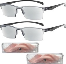 2PCS Auto Focus Glasses Self Adjusting, Intelligent Dual Focus Smart Reading Gla picture