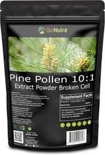Pine Pollen Powder Cracked Broken Cell Wall 6oz Pure Pine Pollen Extract picture