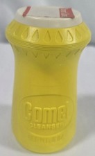 Vintage Comet with Chlorinol Cleaner Plastic Bottle Shaker 6oz Yellow NOS picture