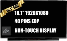 New 144hz Display for HP Omen P/N N13805-001 16.1
