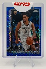 2025-26 Topps Chrome Dylan Harper #252 Blue X-Fractor RC Topps Sealed Spurs picture