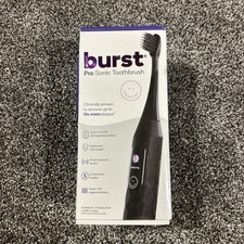 BURST Pro Sonic Toothbrush Black 1 Pack New picture