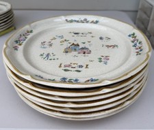 VTG International Tableworks Stoneware Heartland Dinner Plates Set of 6 Retired picture