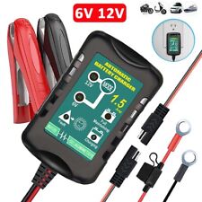 6V 12V Automatic Battery Charger Maintainer Trickle Float For Motorcycle Car ATV picture