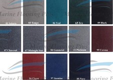 23 oz Bass Boat Marine Carpet, 8 1/2 Foot Wide by various lengths Rubber  Backed picture
