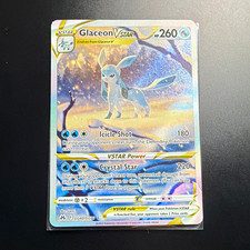 Glaceon VSTAR GG40/GG70 Crown Zenith Galarian Gallery Ultra Rare Full Art MINT picture