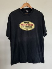 Vintage Neil Young Con El Caballo Loco Year of  the Horse Concert Tour Shirt XL picture