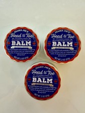 3 Tins Trader Joe’s Head To Toe Moisturizing BALM No Greasy SEALED picture