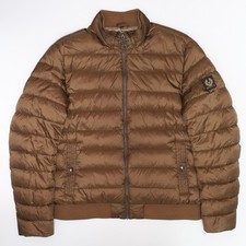 Belstaff Nylon Down Puffer Jacket Bronze Brown Circuit picture