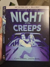 Night of the Creeps Collectors Scream Factory 4K Ultra HD Blu-ray SLIPCOVER ONLY picture
