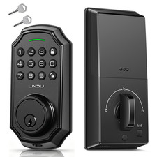 LNDU D180 Keyless Smart Door Lock Anti-Peeping Password Electronic Keypad Entry picture