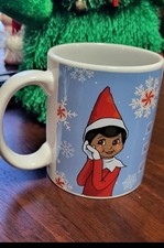 Elf on the Shelf Girl Scout Elf Christmas Coffee Mug 10 oz Frankford Candy 2021 picture