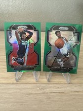 2021-22 Prizm Anthony Edwatds +McDaniels Sp Green Parallel Refractor 2 Card Lot picture