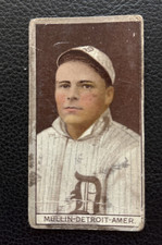Vintage 1912 T207 Brown Background GEORGE MULLIN (