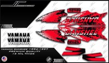 1994-1997 yamaha banshee full graphics kit decals stickers THICK AND HIGH GLOSS picture