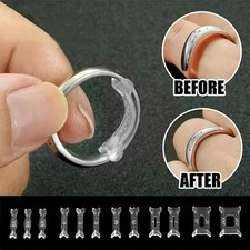 12PCS Clear Ring Size Adjuster Invisible Ring Sizer Guard for Loose Rings picture