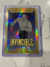 Invincible Escapade Edition Titan Gold Serial Numbered Trading Card 5/199 picture